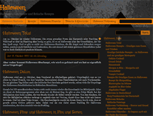 Tablet Screenshot of halloween-total.de